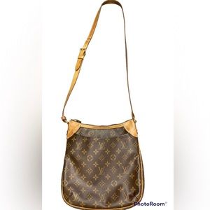 LV Louis Vuitton Crossbody Monogram Odeon pm Crossbody Bag 2010